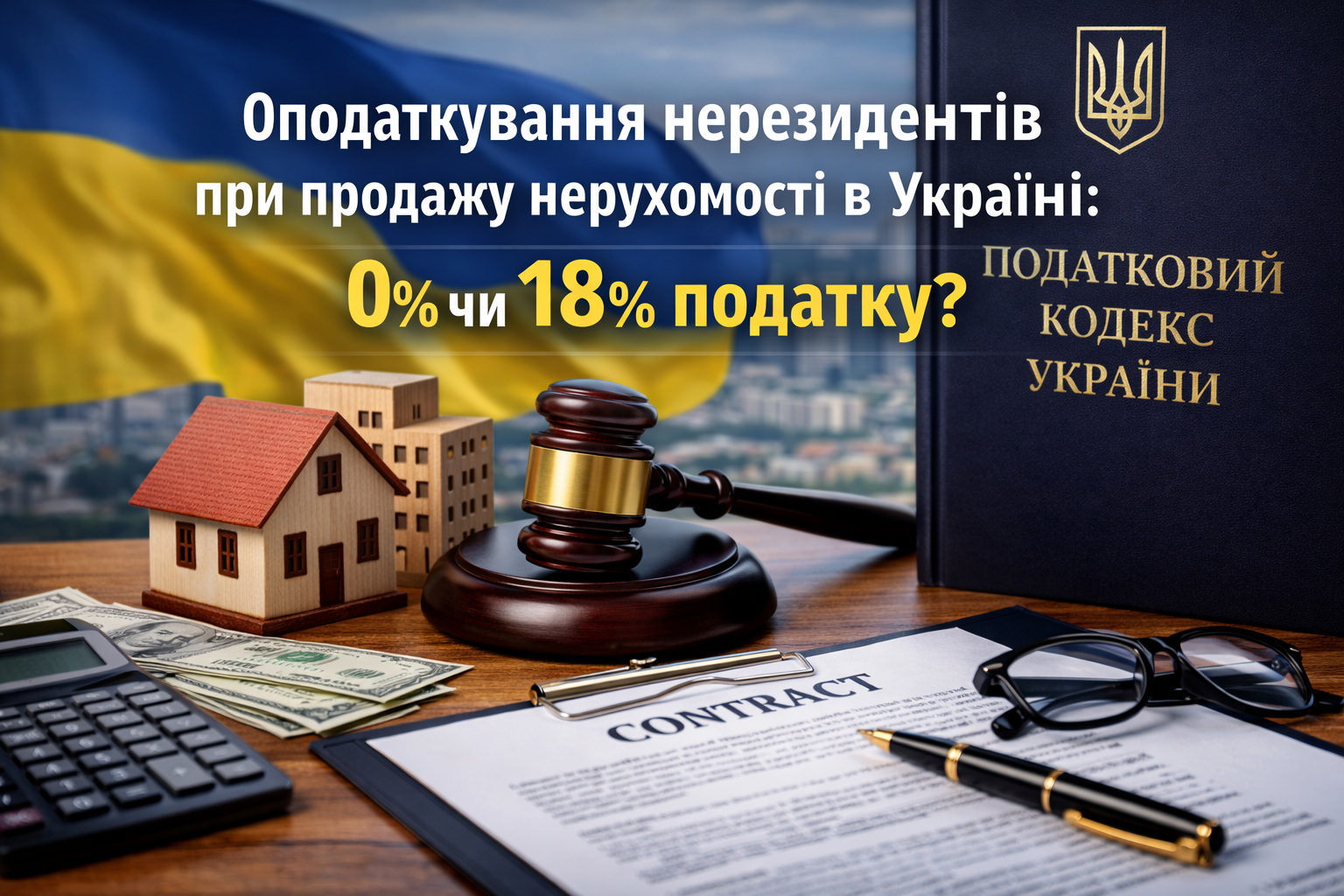 оподаткування нерезидентів при продажу нерухомості в Україні