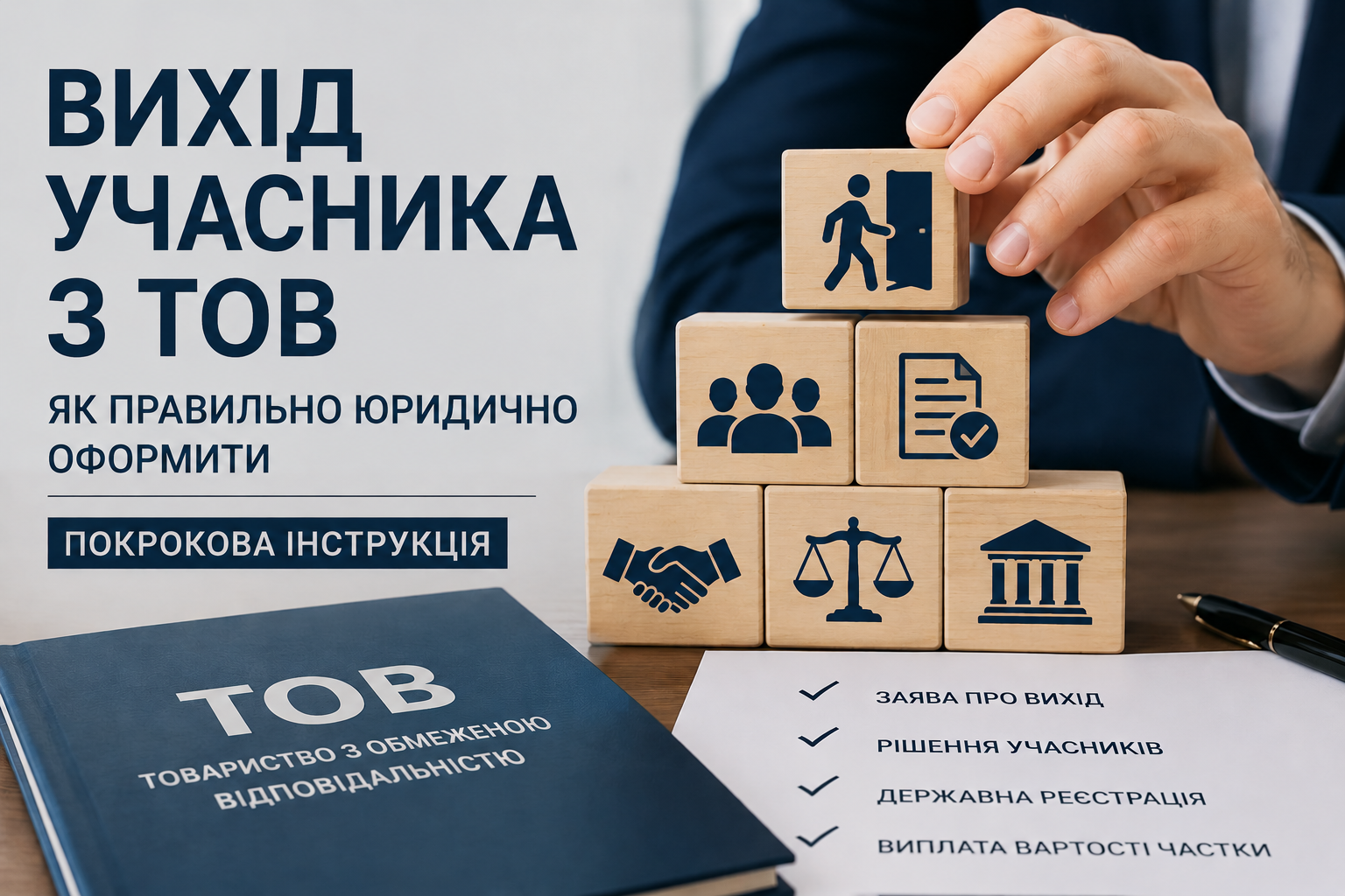 Вихід учасника з ТОВ
